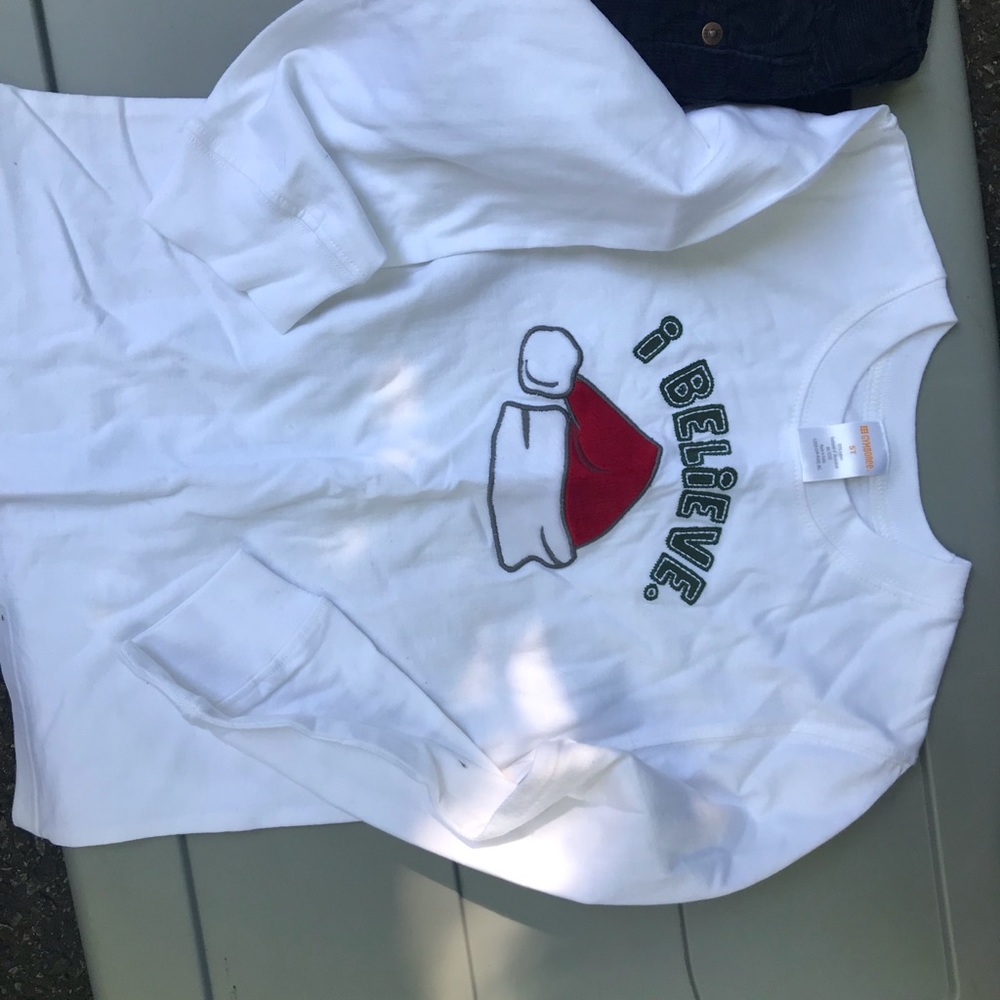 Boys Santa shirt
